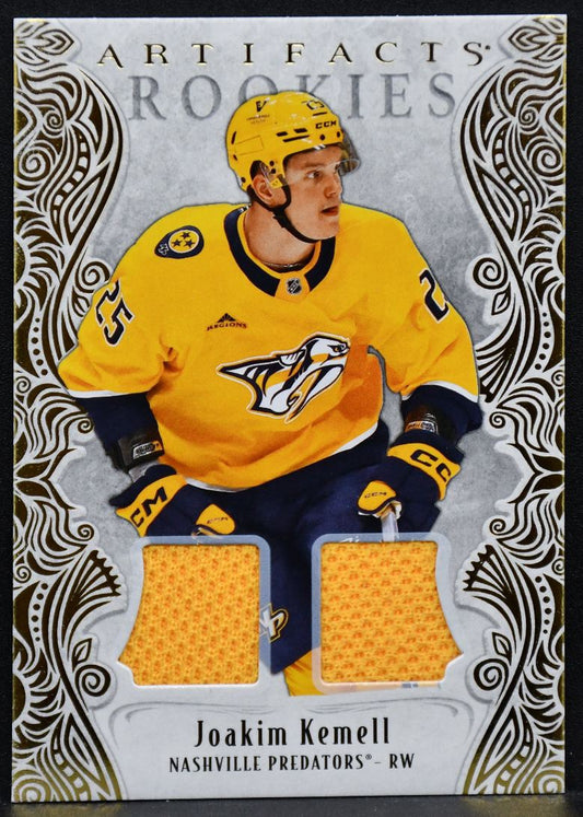 2025-26 UD Artifacts Joakim Kemell 188 Nashville Predators RC 476/499 Jersey