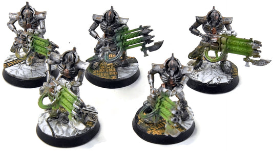 NECRONS 5 Immortals #3 WELL PAINTED Warhammer 40K