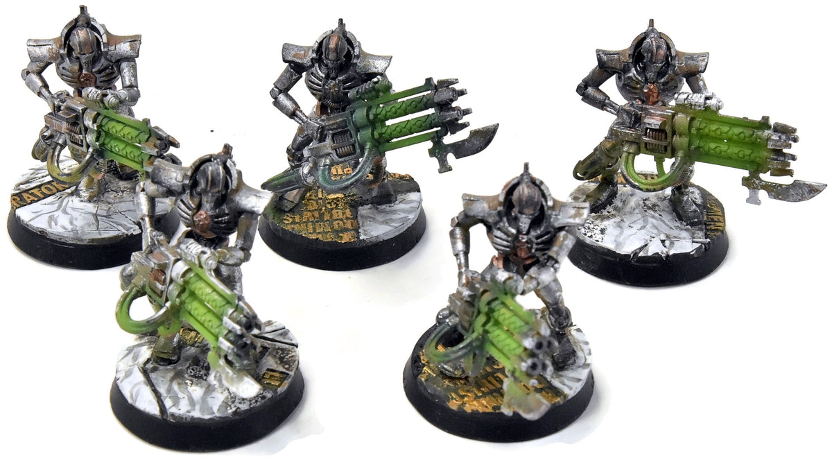 NECRONS 5 Immortals #3 WELL PAINTED Warhammer 40K