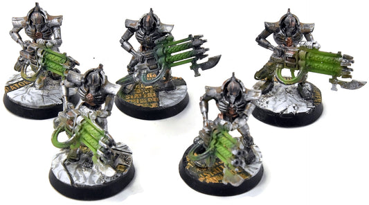 NECRONS 5 Immortals #3 WELL PAINTED Warhammer 40K