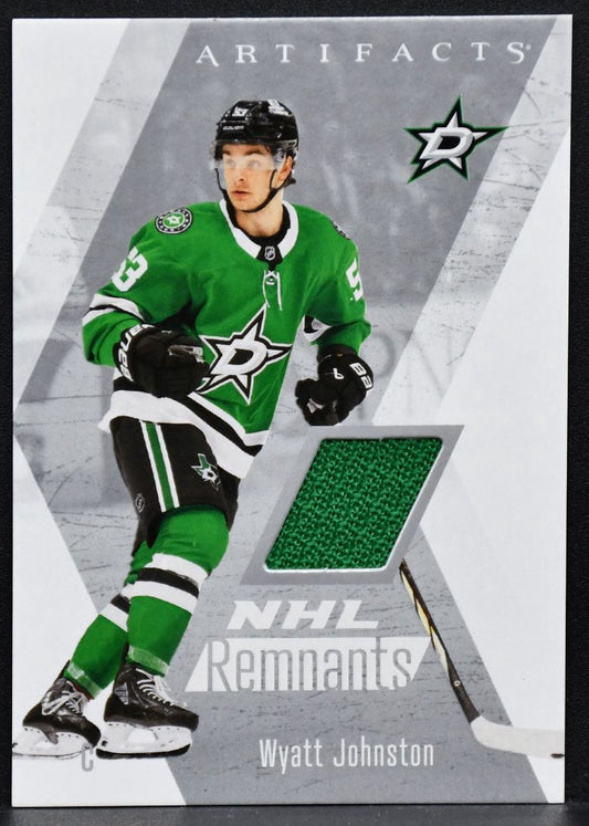 2025-26 UD Artifacts Wyatt Johnston NR-32 Dallas Stars Jersey