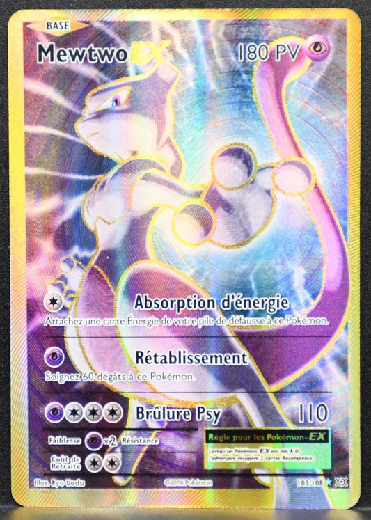 Pokémon Mewtwo EX French XY: Evolutions 103/108 NM French