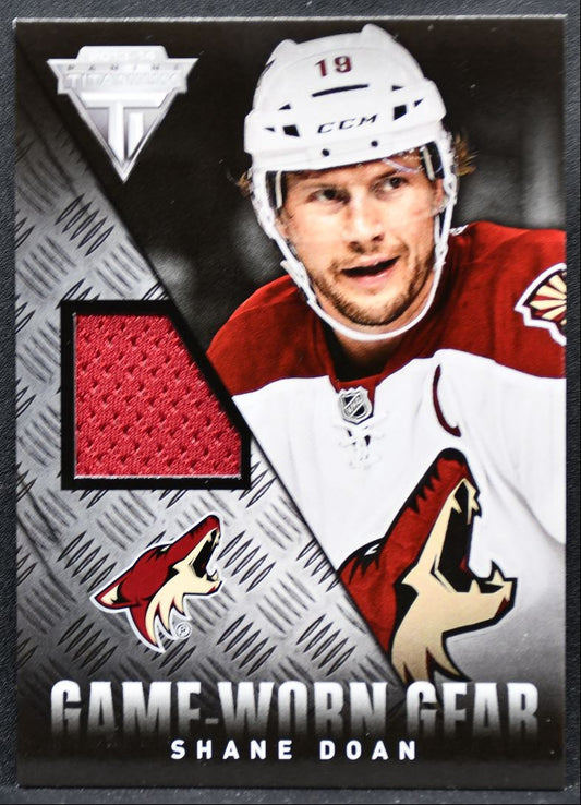 2013-14 Panini Titanium Game-Worn Gear Shane Doan GG-SD Coyotes Jersey 8105