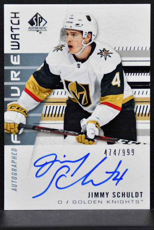 2019-20 SP Authentic Future Watch Auto Schuldt RC Auto 474/999 5111