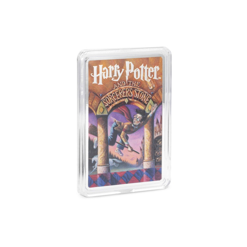 AGORO Harry Potter Book Covers Harry Potter and The Sorcerers Stone 2oz Silver