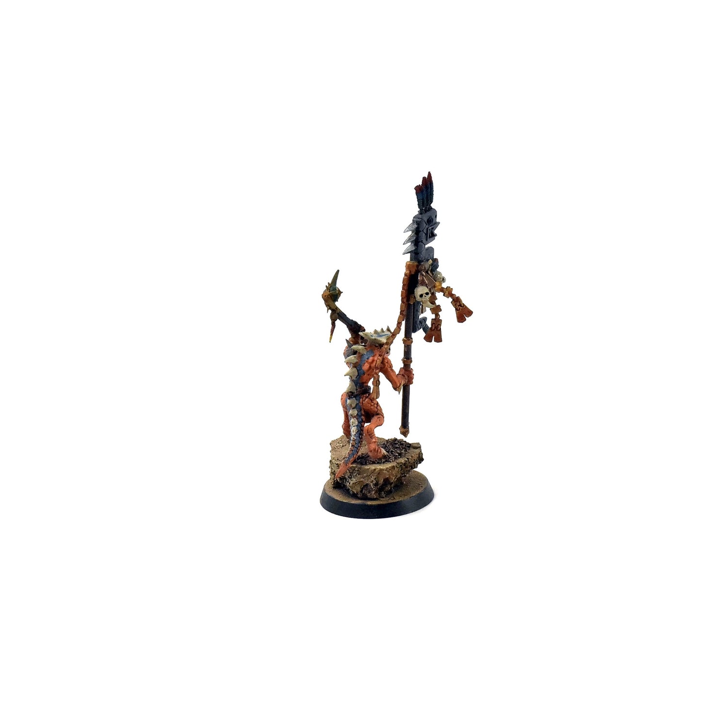 SERAPHON Saurus Standard Bearer #1 SIGMAR