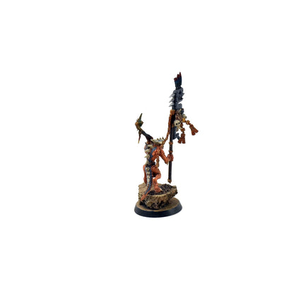 SERAPHON Saurus Standard Bearer #1 SIGMAR
