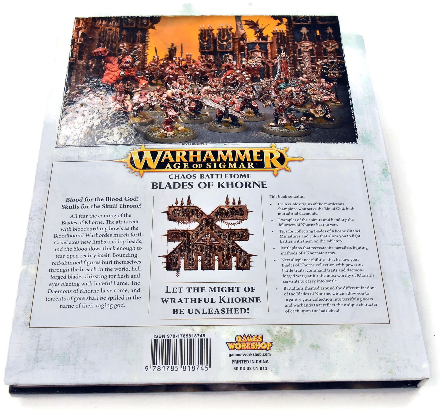BLADES OF KHORNE Outdated Batttletome Sigmar