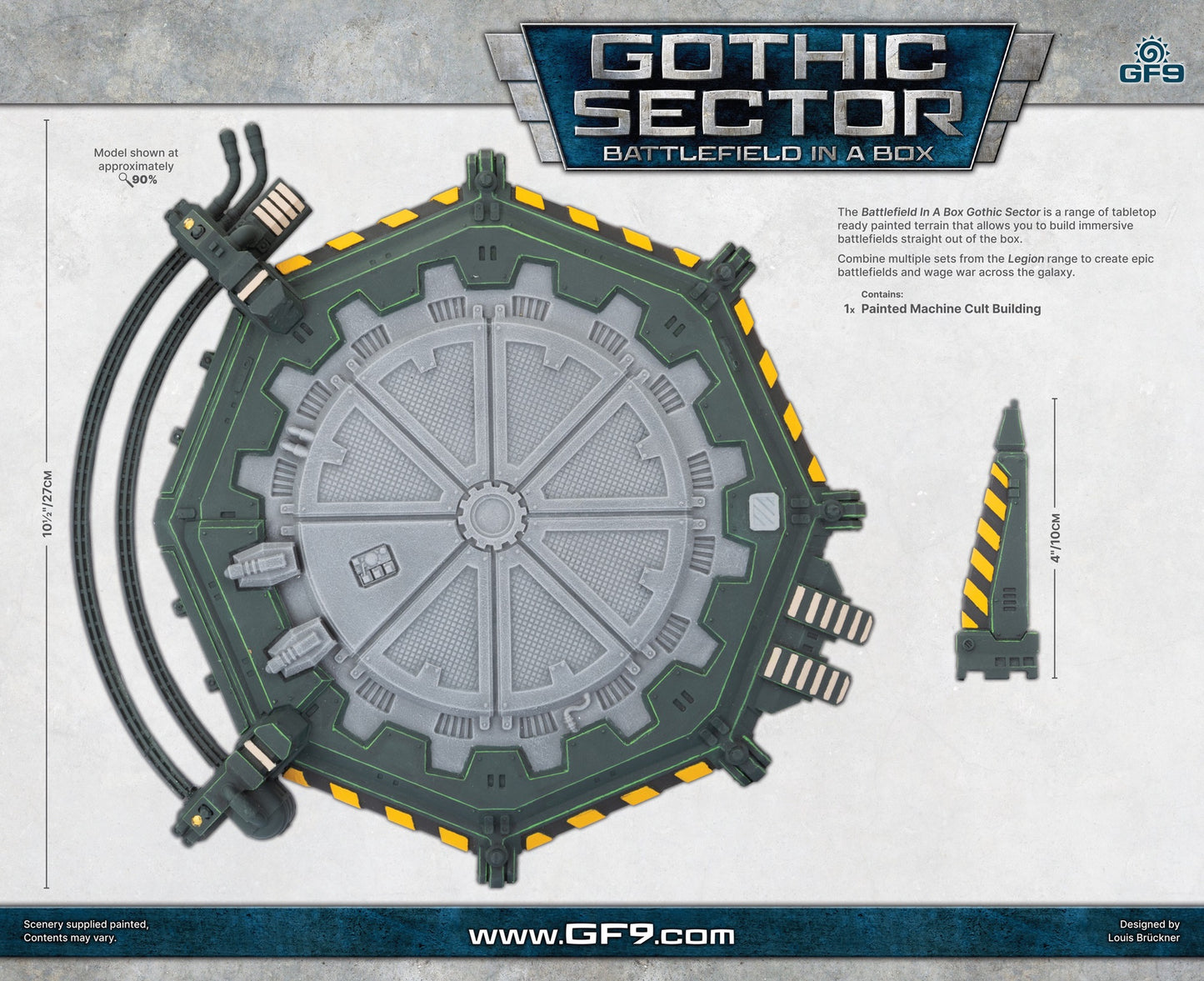 Battlefield In A Box - Gothic Sector Legion Machine Cult