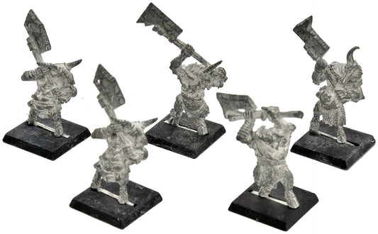 BEASTMEN 5 Pestigors #11 METAL Warhammer Fantasy