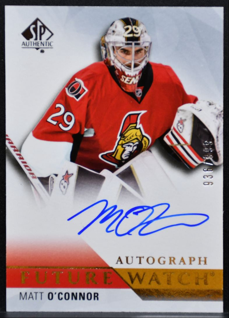2015-16 SP Authentic Future Watch Auto Matt O'Connor RC Auto 936/999 9649
