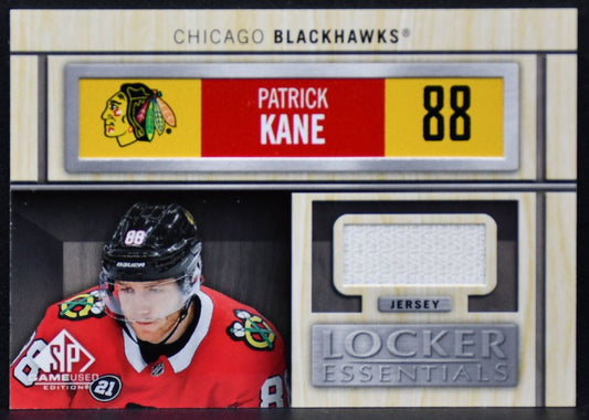 2019-20 SP Game Used Locker Essentials Patrick Kane LE-PK Jersey 8494