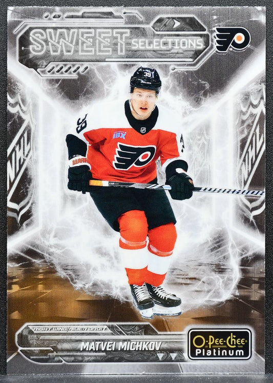 2024-25 O-Pee-Chee Platinum Sweet Selections Matvei Michkov SS-12 Flyers 9249