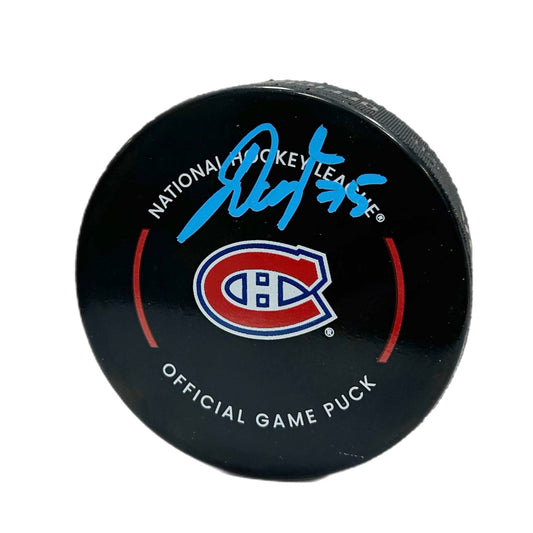 Jakub Dobes Autographed Puck - Official