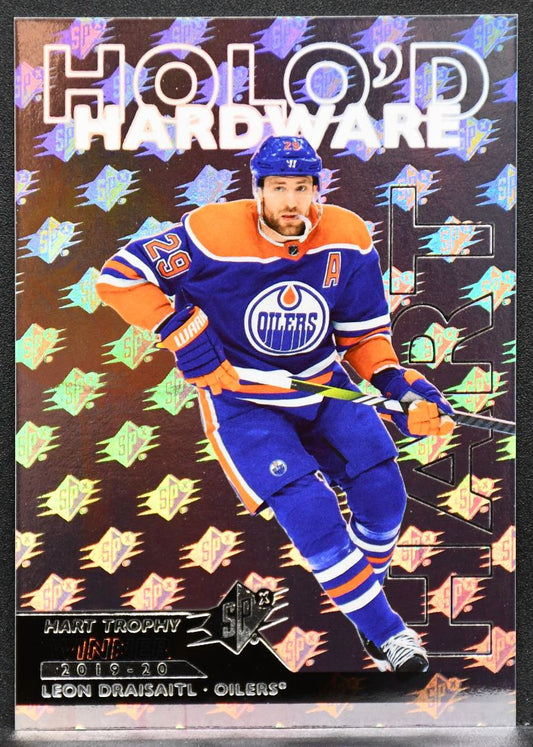 2024-25 SPx Holo'd Hardware Leon Draisaitl HH-LD Edmonton Oilers