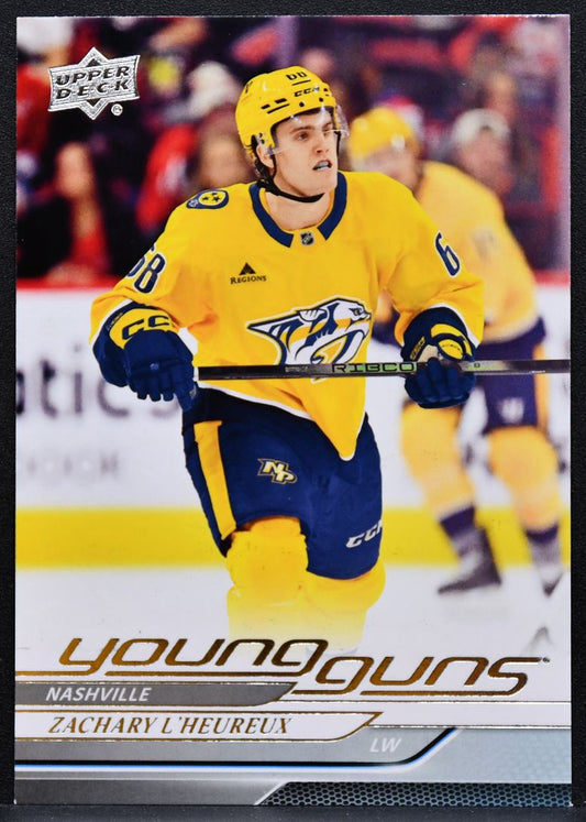 2024-25 Upper Deck Series 2 Young Guns Zachary L'Heureux 480 Predators RC 4032