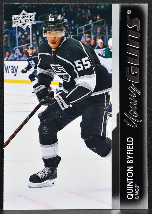 2021-22 Upper Deck Series 2 Young Guns Quinton Byfield 488 Los Angeles Kings RC 2128