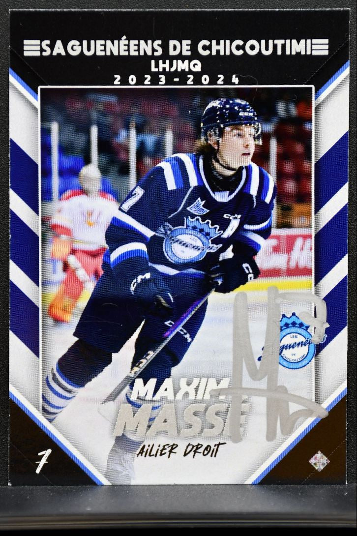 2022-23 Extreme Sports Sagueneens de Chicoutimi Massé Auto 2751