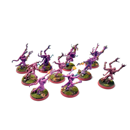 THOUSAND SONS 10 Pink Horrors #5 PRO PAINTED Warhammer 40K