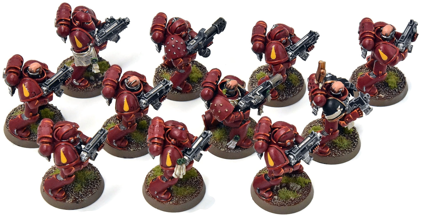 BLOOD ANGELS 11 Firstborn space marines #2 PRO PAINTED Warhammer 40K