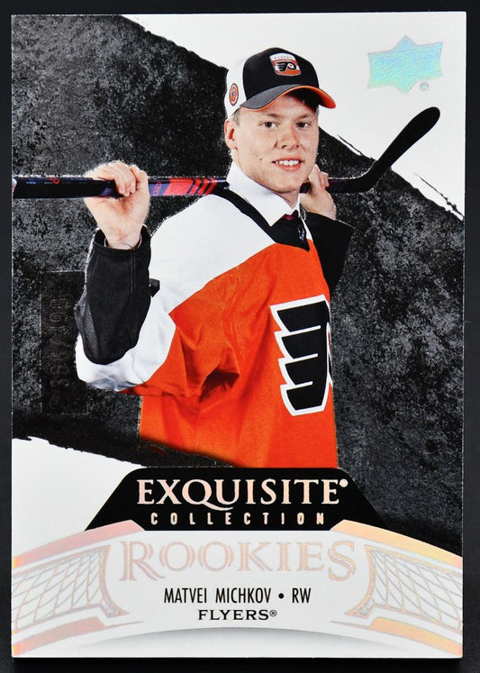 2024-25 UD Exquisite Collection Rookies Matvei Michkov R-MM RC