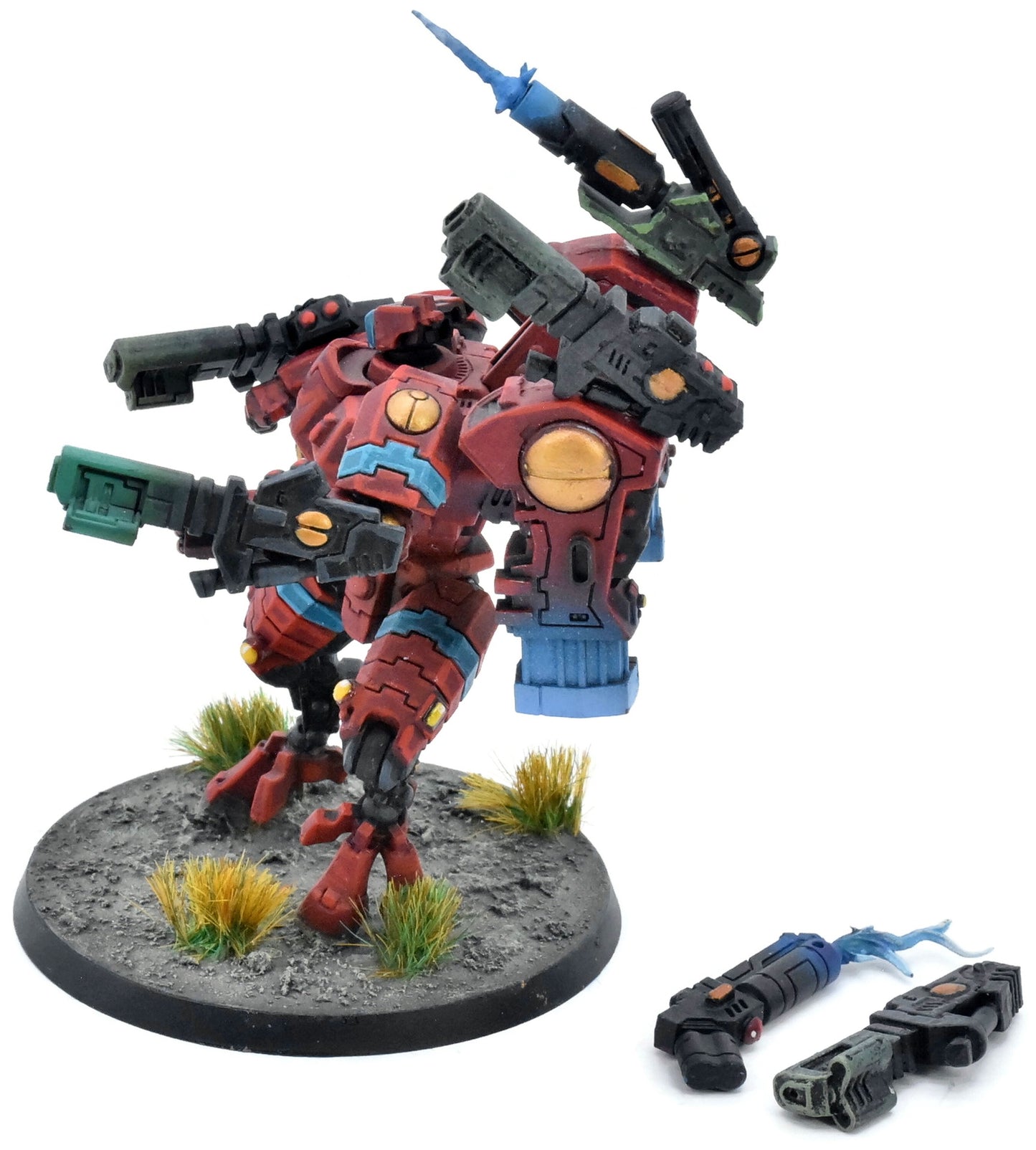 TAU EMPIRE Commander Farsight #1 WELL PAINTED Warhammer 40K