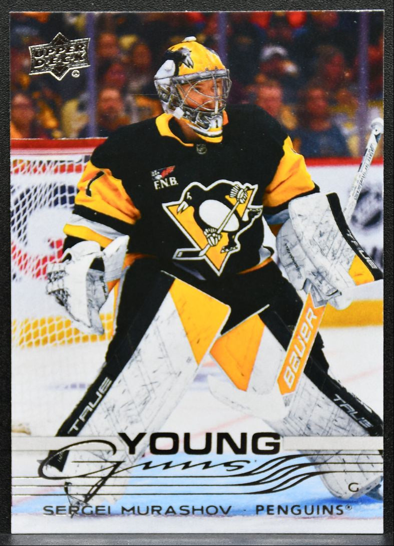 2025-26 Upper Deck Extended Series Young Guns Sergei Murashov Penguins RC 9027