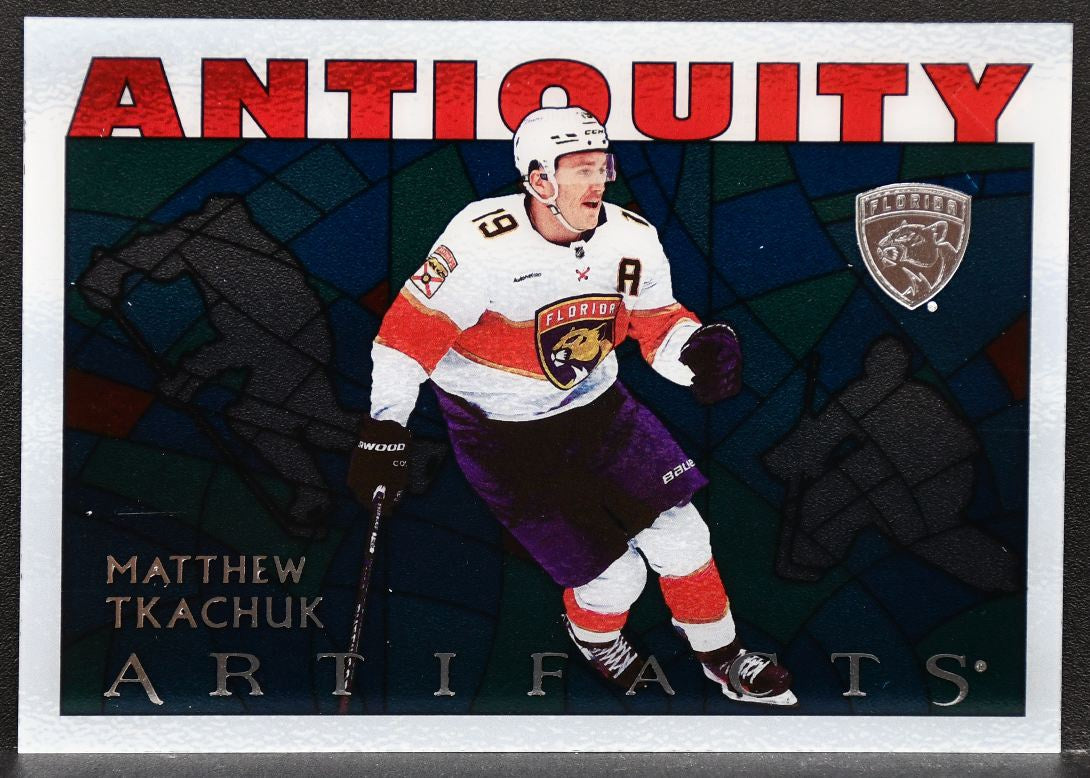 2025-26 Upper Deck Artifacts Antiquity Matthew Tkachuk AT-18 Florida Panthers 1732