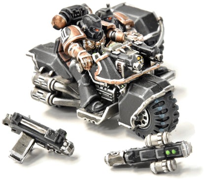 SPACE MARINES Attack Bike #1 PRO PAINTED Warhammer 40K