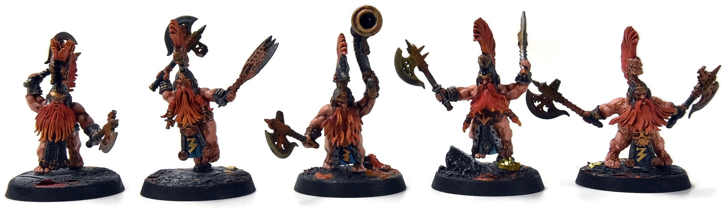 FYRESLAYERS 10 Vulkite Berzerkers #1 WELL PAINTED Sigmar