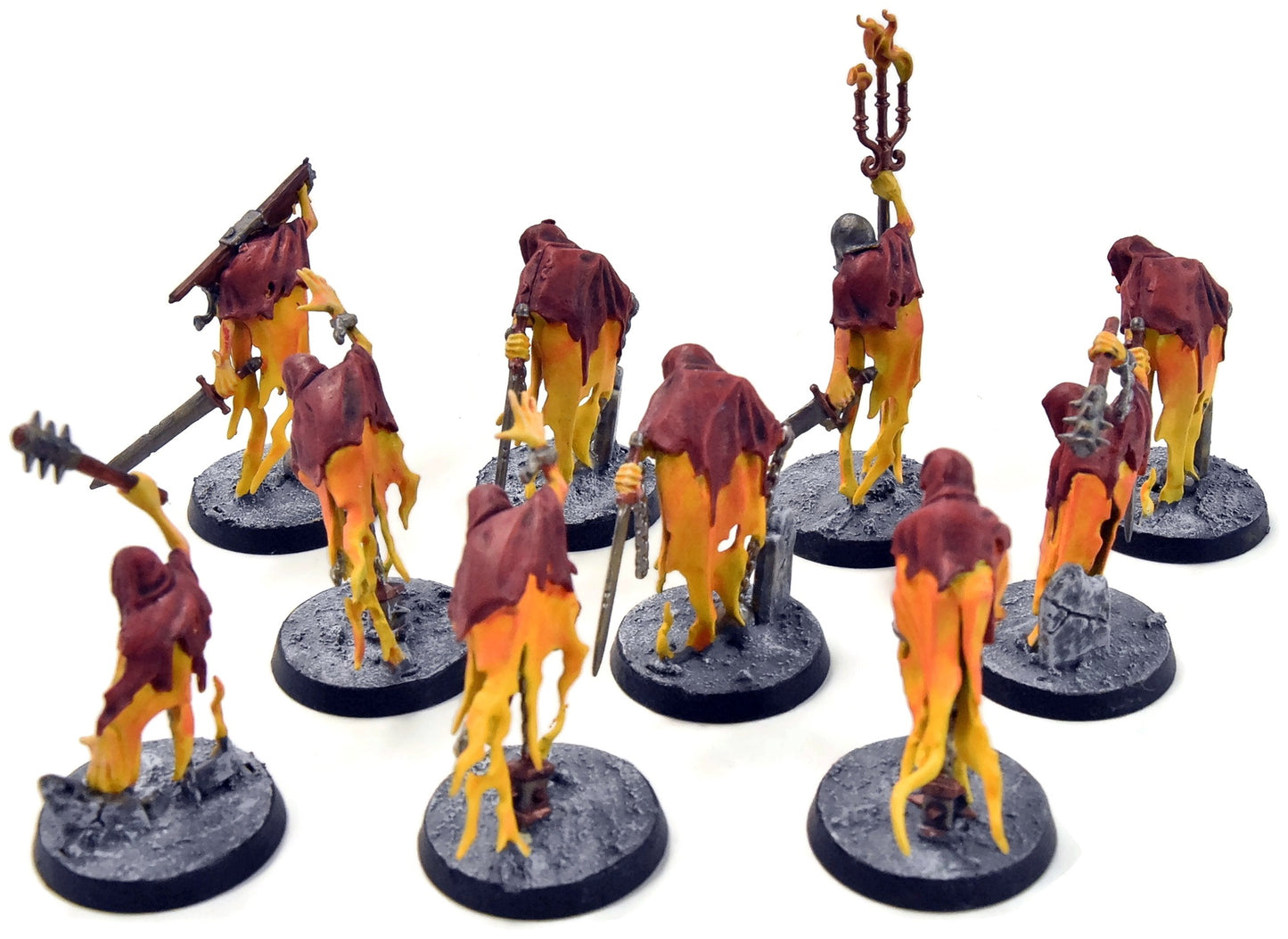 NIGHTHAUNT 10 Chainrasp Horde #2 BIEN PEINTÉ Sigmar