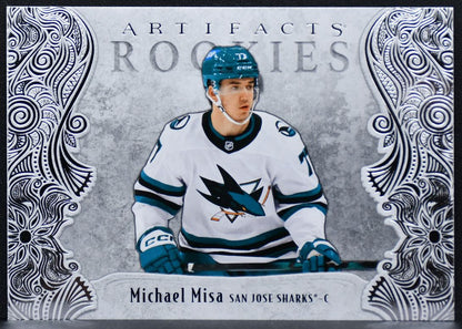 2025-26 Upper Deck Artifacts SP Photo Variants Redemptions Michael Misa RC 6292