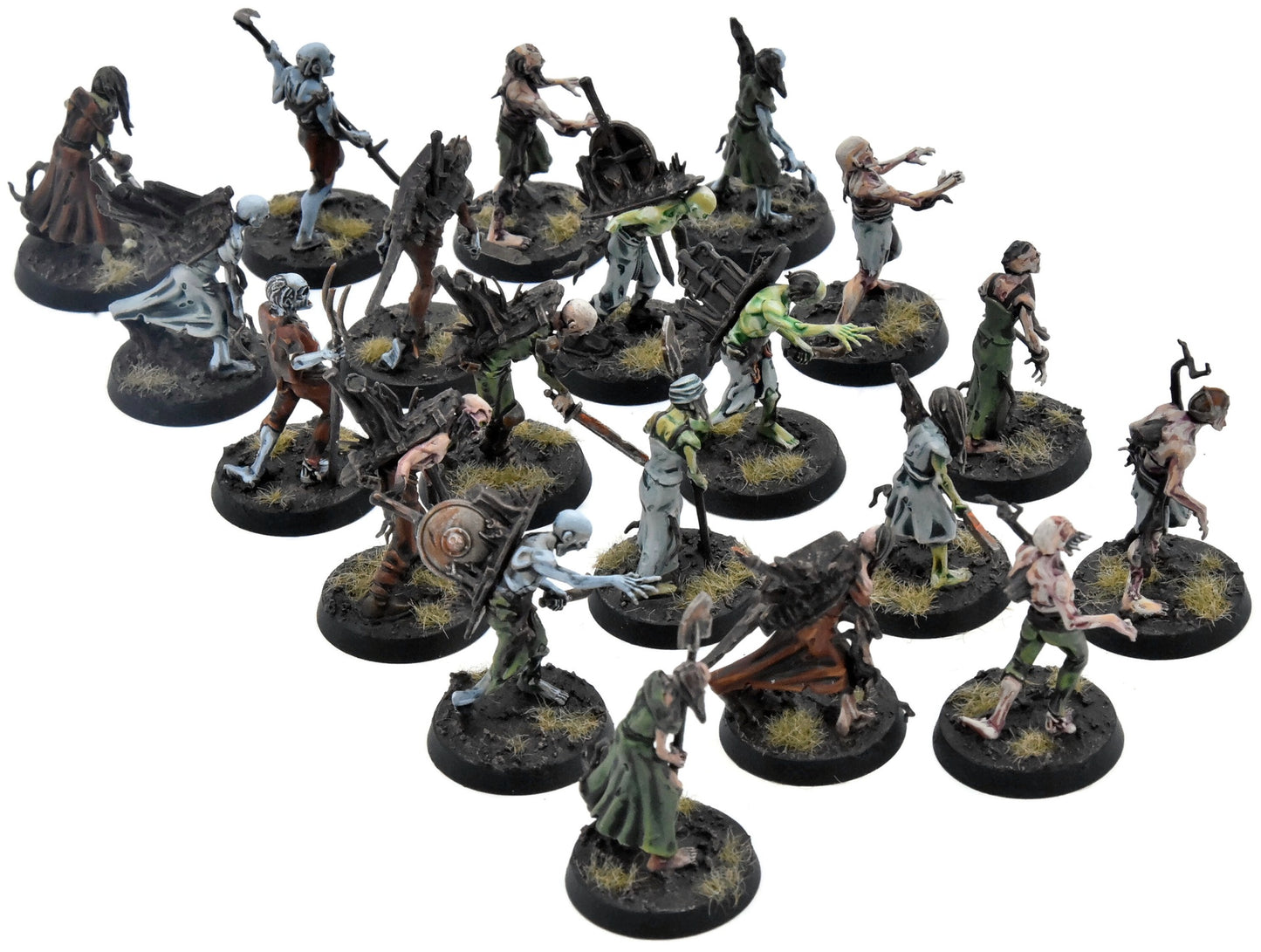 SOULBLIGHT GRAVELORDS 20 Deadwalker Zombies #1 COMMISSION PRO PAINTED