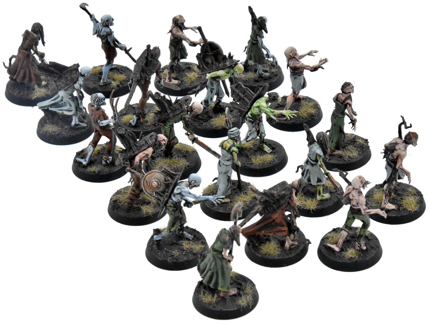 SOULBLIGHT GRAVELORDS 20 Deadwalker Zombies #1 COMMISSION PRO PAINTED