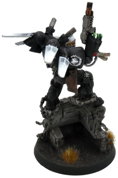 SPACE MARINES Raven Guard Kayvaan Shrike #1 WELL PAINTED Warhammer 40K
