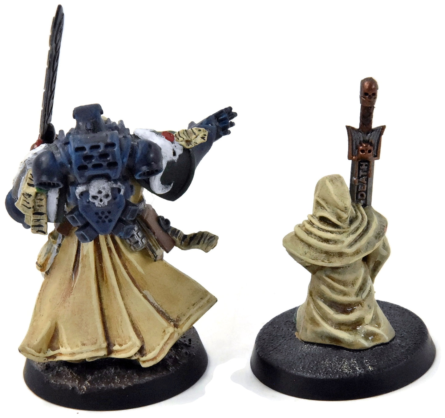 SPACE MARINES Dark angels Librarian #1 old sculpt Warhammer 40K