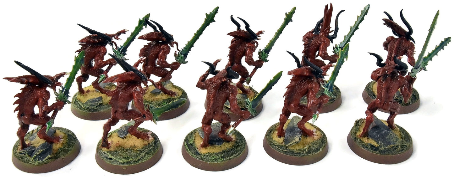 BLADES OF KHORNE 10 Bloodletters #7 WELL PAINTED Sigmar
