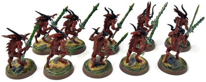 BLADES OF KHORNE 10 Bloodletters #7 WELL PAINTED Sigmar