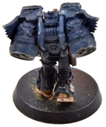 SPACE MARINES Captain with Jump Pack #1 axe broken Warhammer 40K