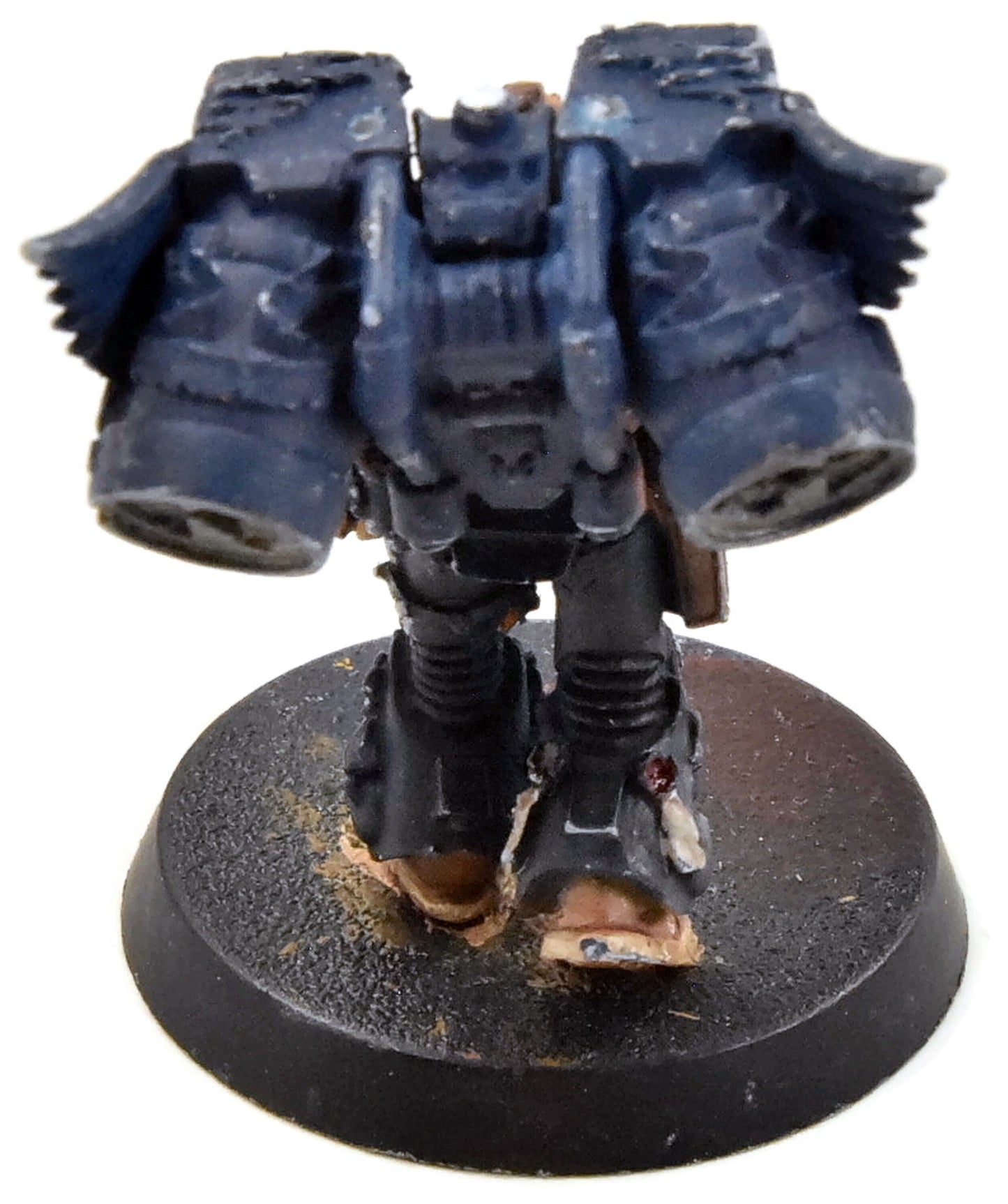 SPACE MARINES Captain with Jump Pack #1 axe broken Warhammer 40K