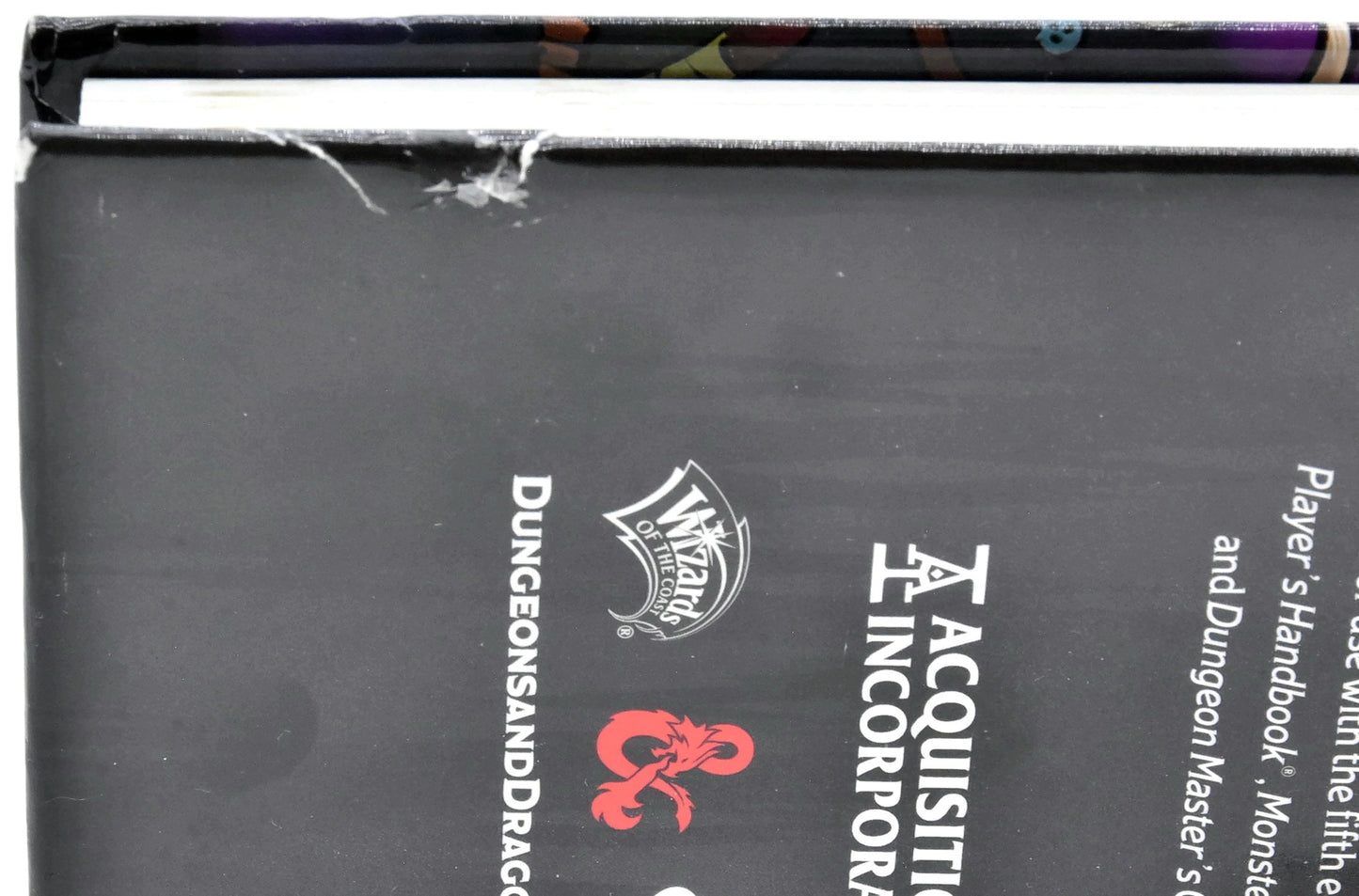 DUNGEONS & DRAGONS Aquisition Incorporated #1 DAMAGED RPG