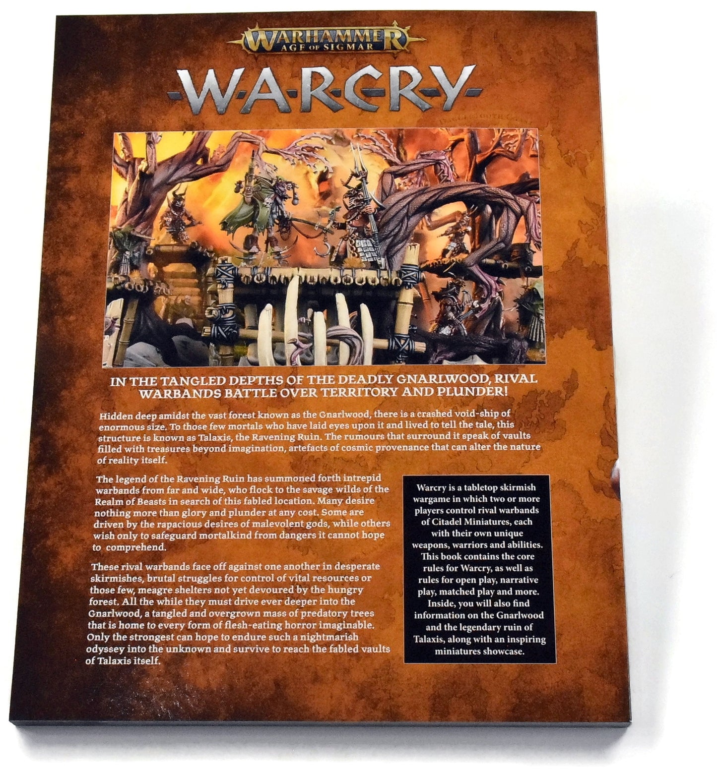 WARCRY Core Book Used Very Good Condition Sigmar