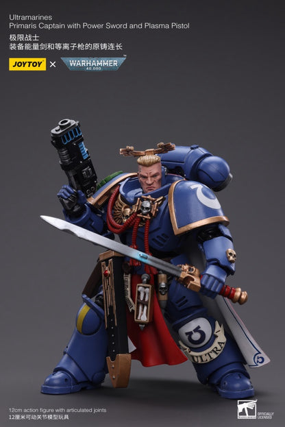 Primaris Captain with Power Sword and Plasma Pistol Ultramarines Joy Toy