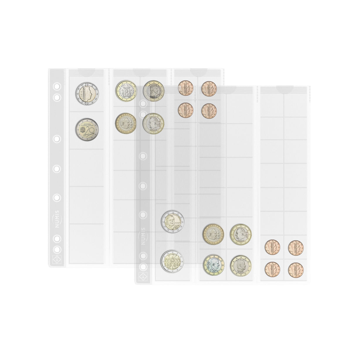 Numis Coin Sheets Mix (Nh33)