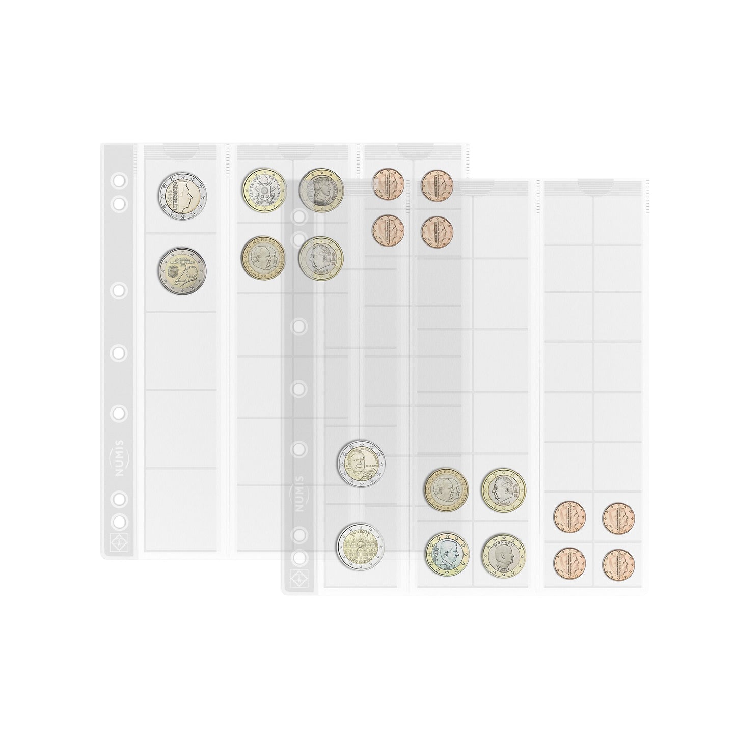 Numis Coin Sheets Mix (Nh33)