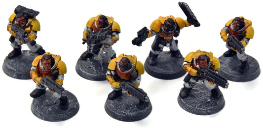 SPACE MARINES Imperial Fist 7 Scout Marine #4 Warhammer 40K