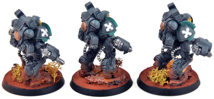 SPACE MARINES 3 Aggressors #3 PRO PAINTED Warhammer 40K
