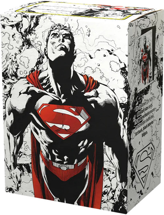 Dragon Shield Sleeves Superman Core Red/white 100ct
