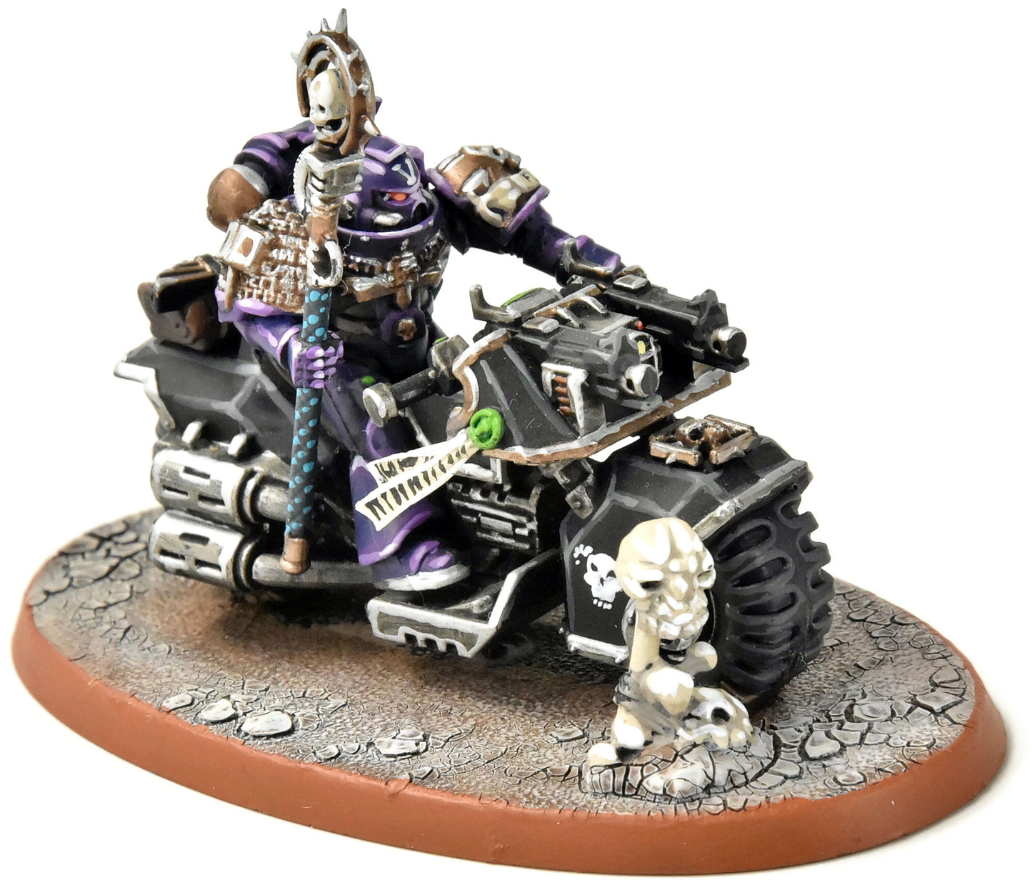 SPACE MARINES Librariran on Bike #2 PRO PAINTED Warhammer 40K