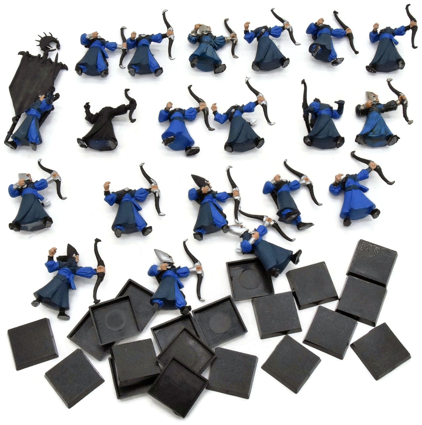 HIGH ELVES 20 Archers Regiment #2 Missing Heads Fantasy